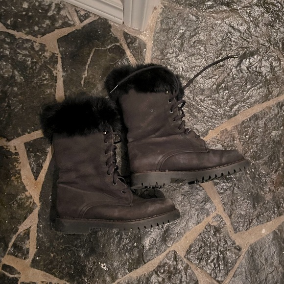 Real Fur Real Leather SOREL - Picture 1 of 2